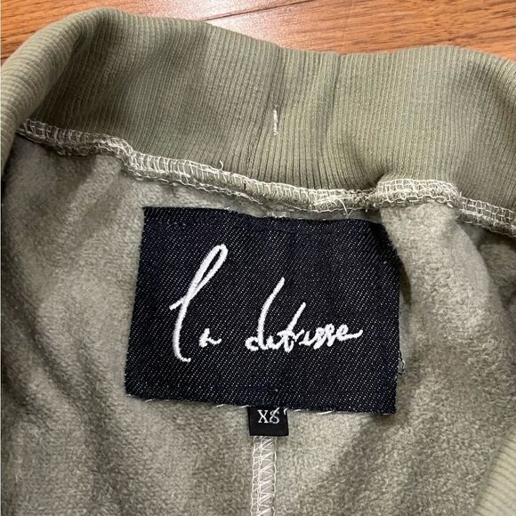 La Detresse olive sweatpants NWOT size XS - Picture 6 of 10